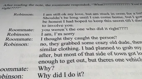 Exclusive Conversation Log Between Conservative Commentator Accused and Co-resident